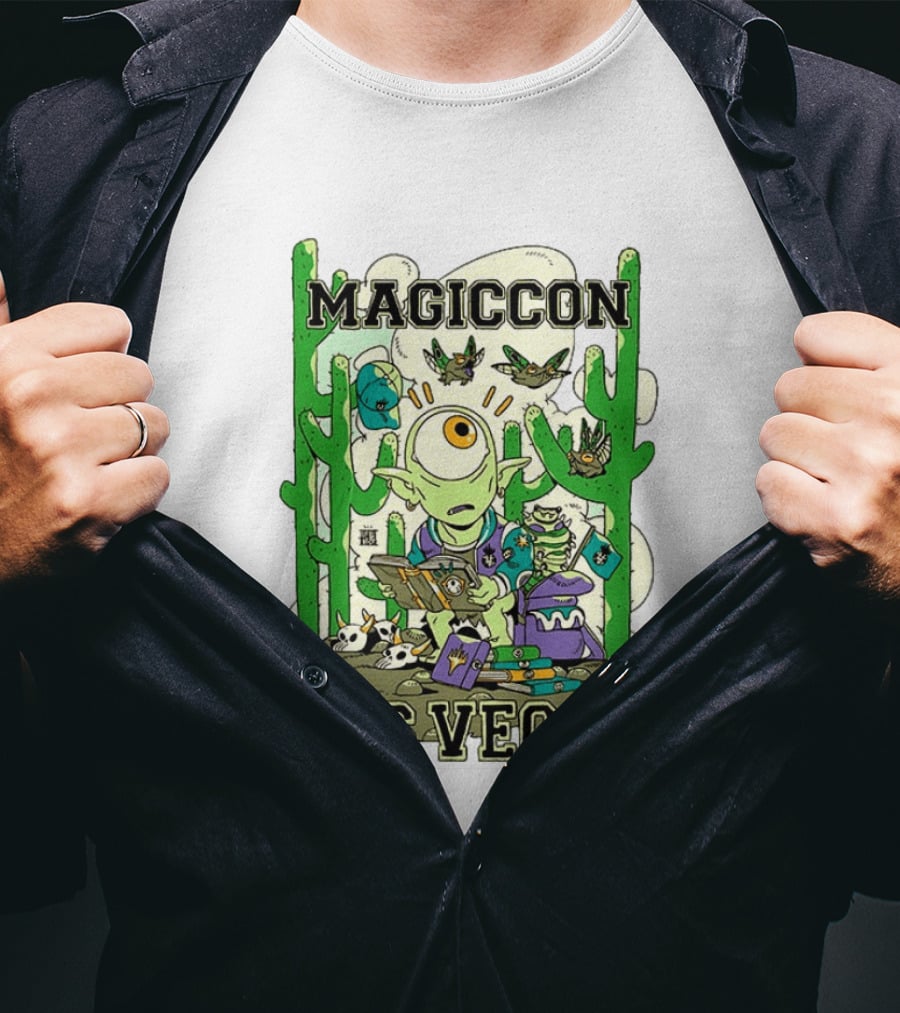 Magiccon Las Vegas One Eyed Alien Cactus Adventure T-Shirt