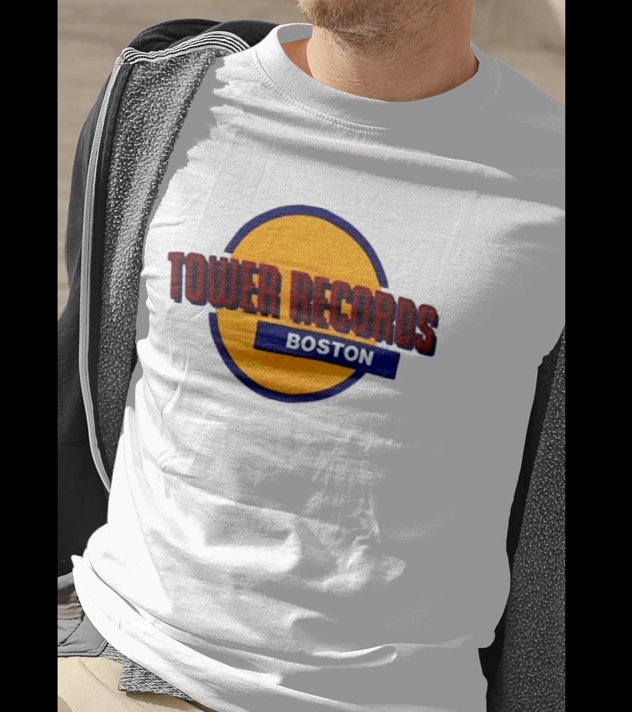 Tower Records Boston Vintage Circle T-Shirt