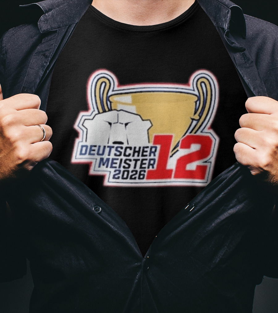 Eisbären Berlin Deutscher Meister Trophy 2026 12 T-Shirt