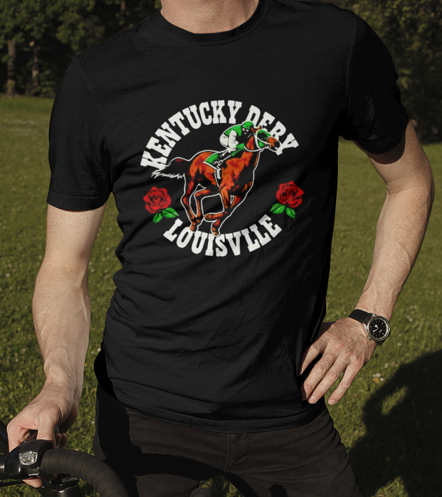 Kentucky Derby Louisville Run For The Roses 152st Race T-Shirt