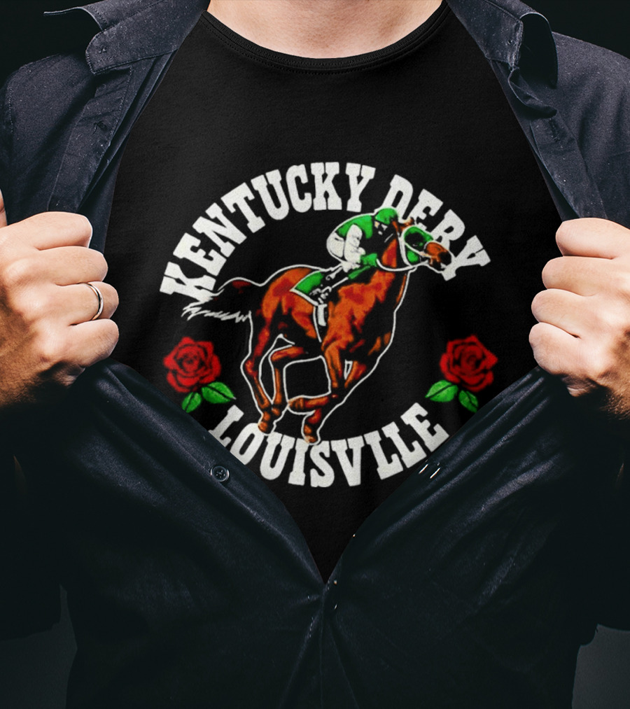 Kentucky Derby Louisville Run For The Roses 152st Race T-Shirt
