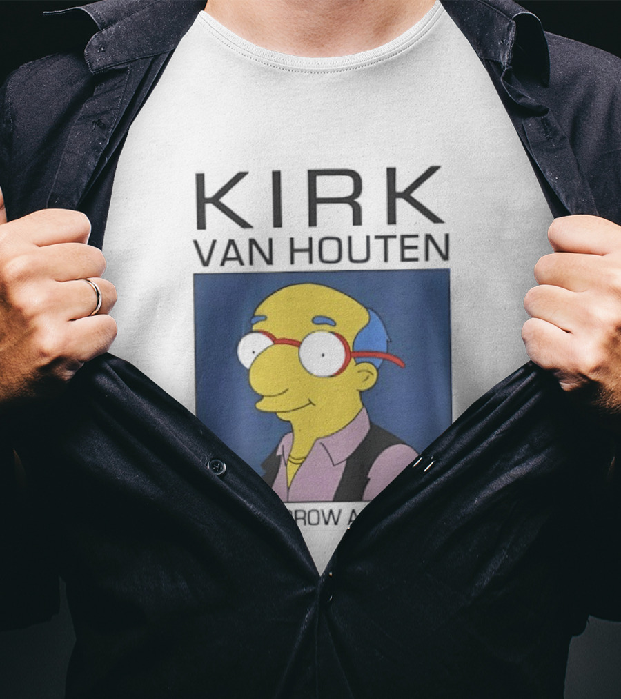 Kirk Van Houten Can I Borrow A Feeling Simpsons Meme Recognition T-Shirt