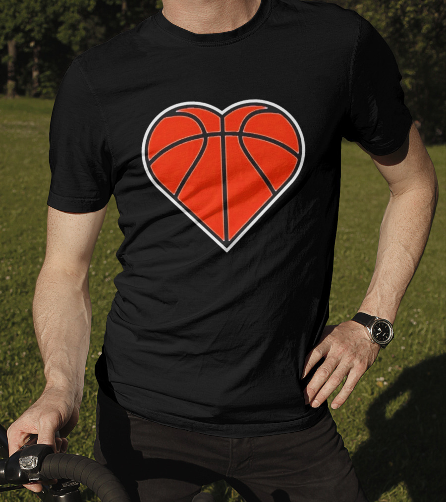 New York Knicks Basketball Heart T-Shirt