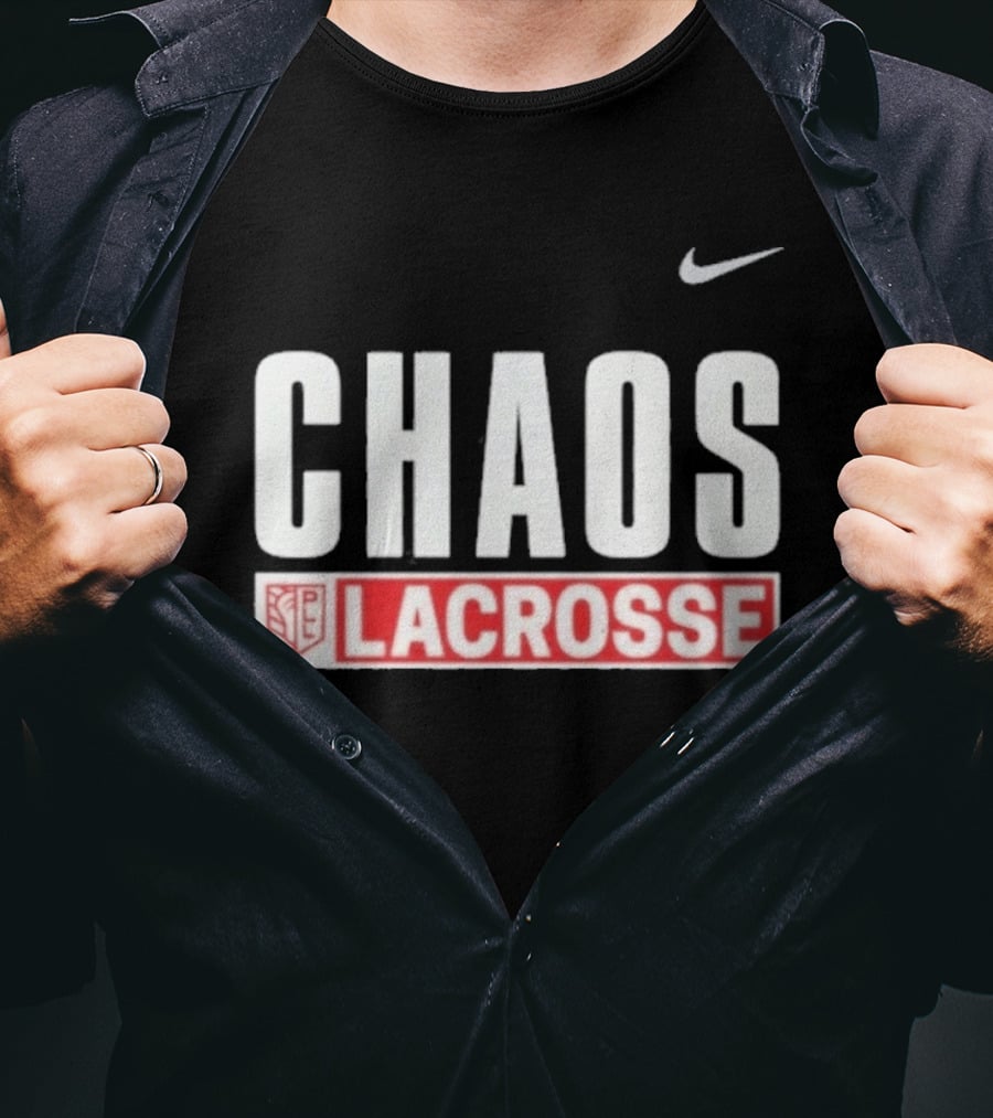 Carolina Chaos Nike Dri FIT Block Lacrosse Nike Swoosh T-Shirt