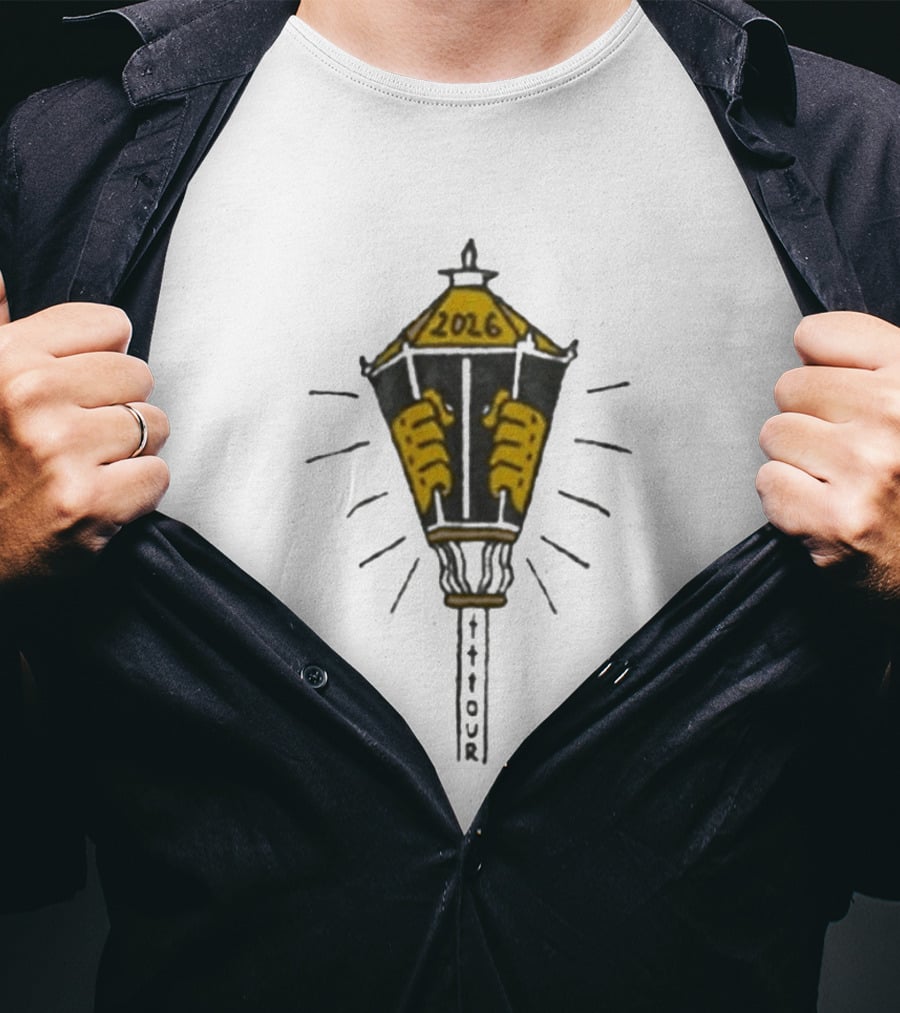 Taco Hemingway 2026 Uwięziony Tour Lantern With Hands T-Shirt