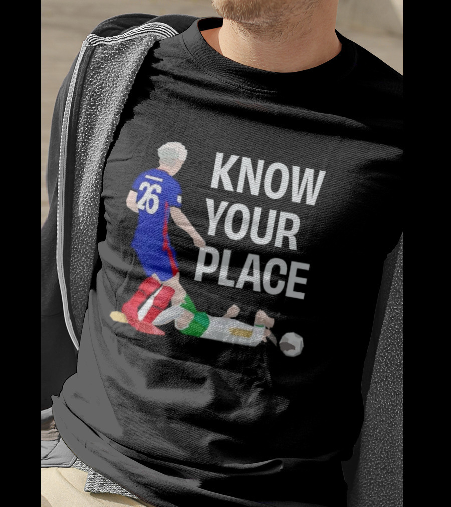 FC Tokyo Motoki Nagakura Know Your Place Soccer Player Action Scene T-Shirt