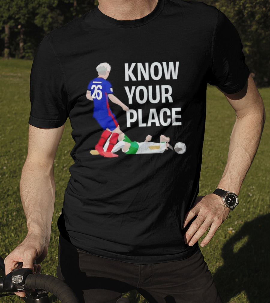 FC Tokyo Motoki Nagakura Know Your Place Soccer Player Action Scene T-Shirt