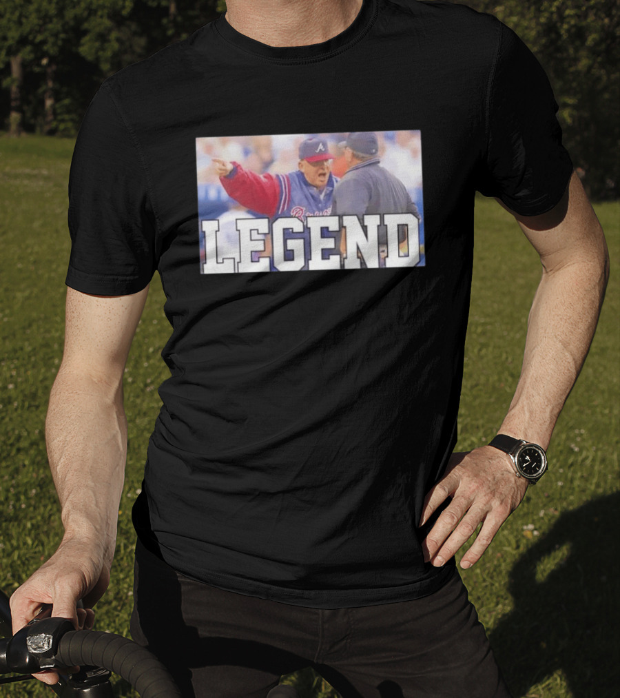 Legend Bobby Cox Umpire Dispute Atlanta Braves T-Shirt
