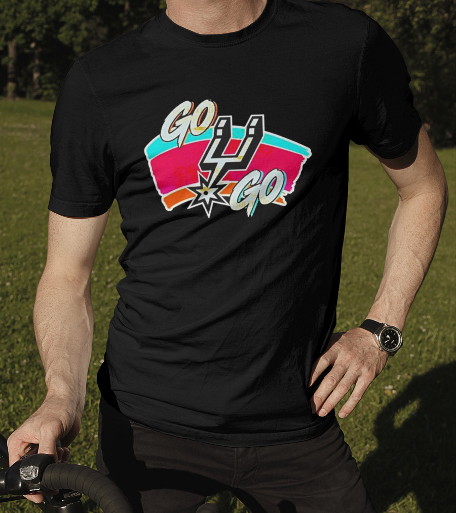 Go Spurs Go Basketball Game Day Spurs T-Shirt