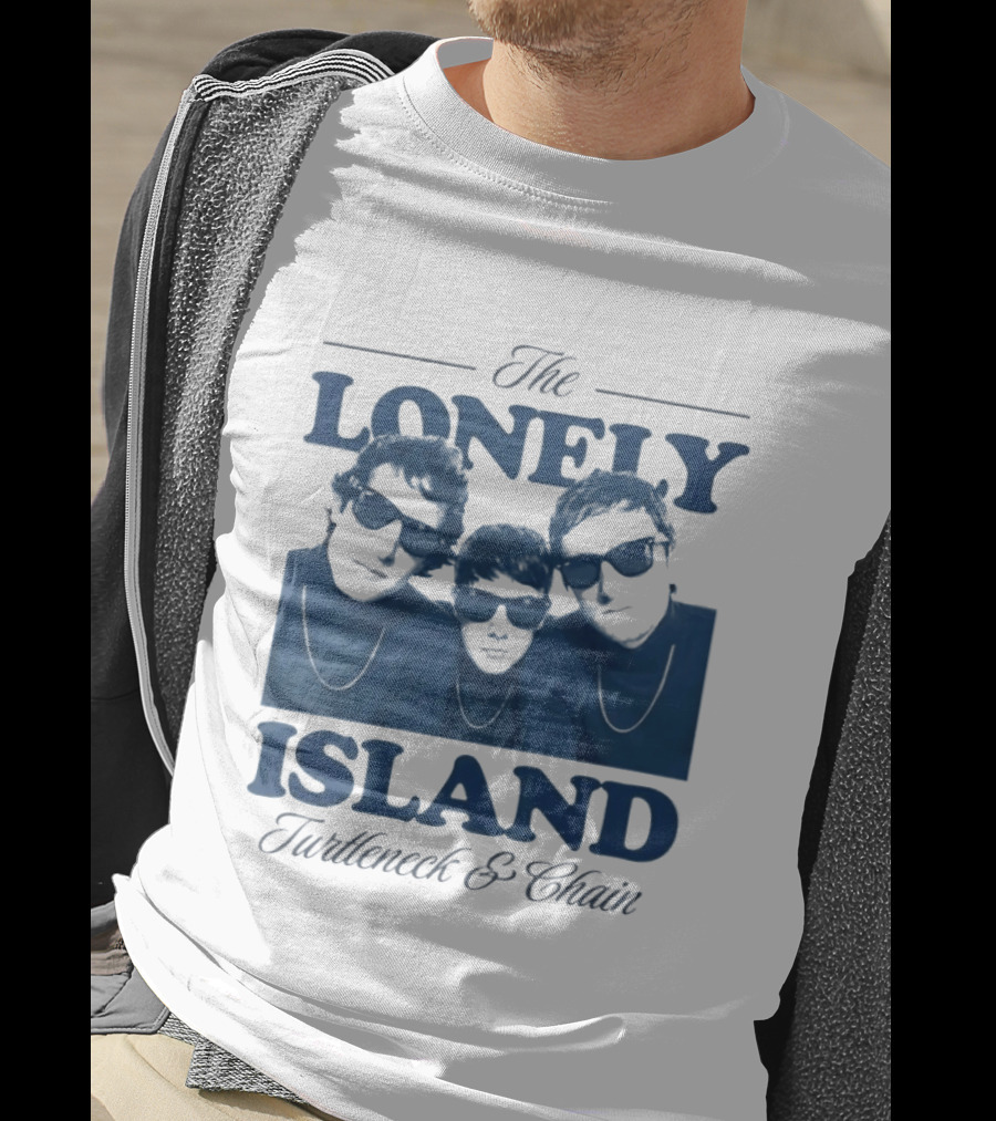 The Lonely Island Turtleneck & Chain Trio Faces T-Shirt