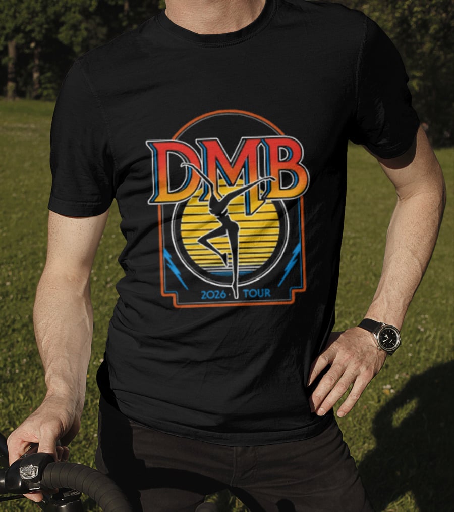 Dave Matthews Band DMB 2026 Tour Dancing Figure T-Shirt