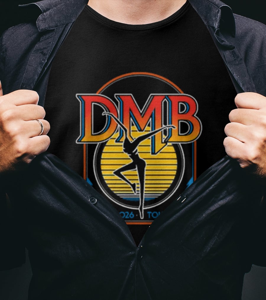 Dave Matthews Band DMB 2026 Tour Dancing Figure T-Shirt