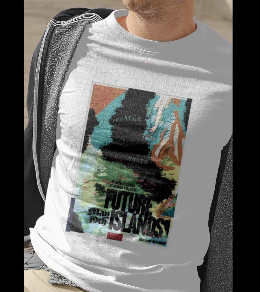 May 19 2026 Future Islands At Cat's Cradle Carrboro NC Fountain Of Youth Tour T-Shirt