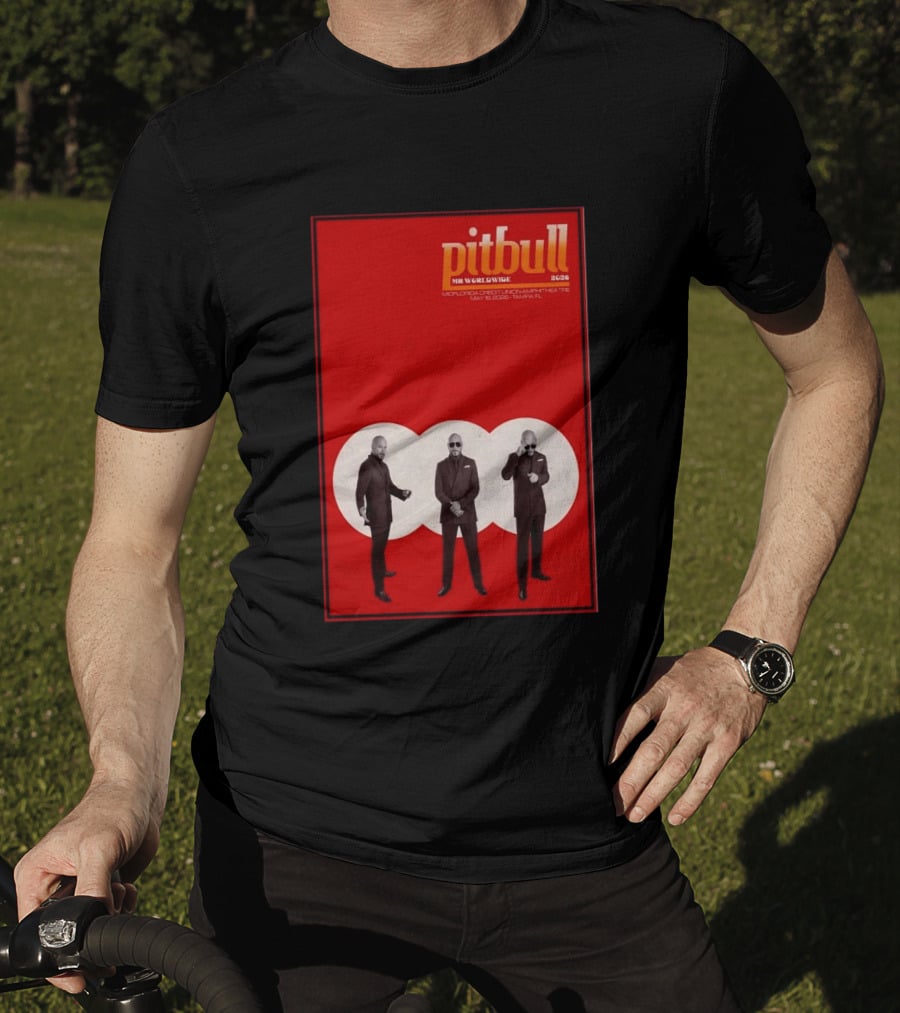 Pitbull Mr. Worldwide 2026 MidFlorida Credit Union Amphitheatre May 16 Tampa FL T-Shirt