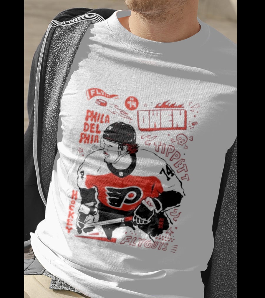 Flyguys Owen Tippett Philadelphia Flyers T-Shirt