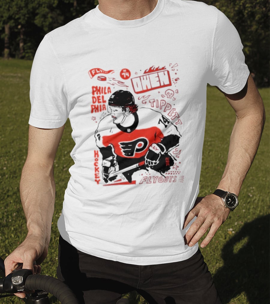 Flyguys Owen Tippett Philadelphia Flyers T-Shirt