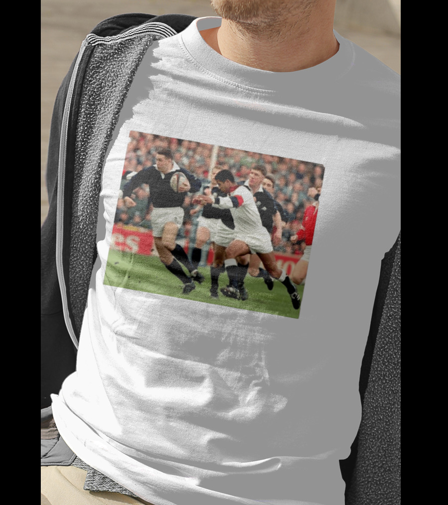 Scott Hastings Iconic Scotland Rugby Moment With Brother Gavin Against England T-Shirt