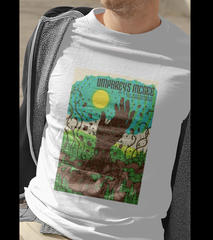 Umphrey's McGee May 22 23 Black Mountain NC Pisgah Brewing Company Tour T-Shirt