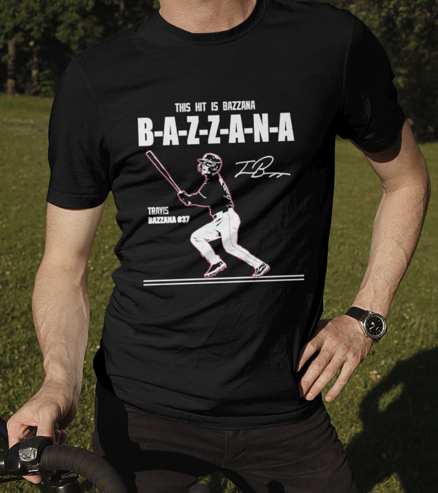 Travis Bazzana 37 Cleveland Baseball This Hit Is Bazzana Bazzana T-Shirt