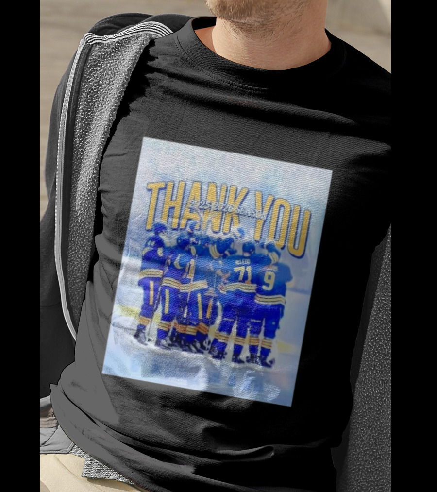 Buffalo Sabres Thank You 2025 2026 Season Players T-Shirt