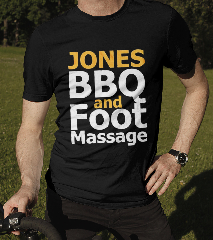 Jones BBQ And Foot Massage Viral Humor Comedy Sketch T-Shirt