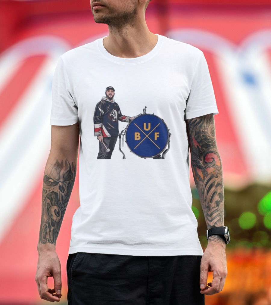 Buffalo Sabres Hockey Josh BUF Drum Team Spirit T-Shirt