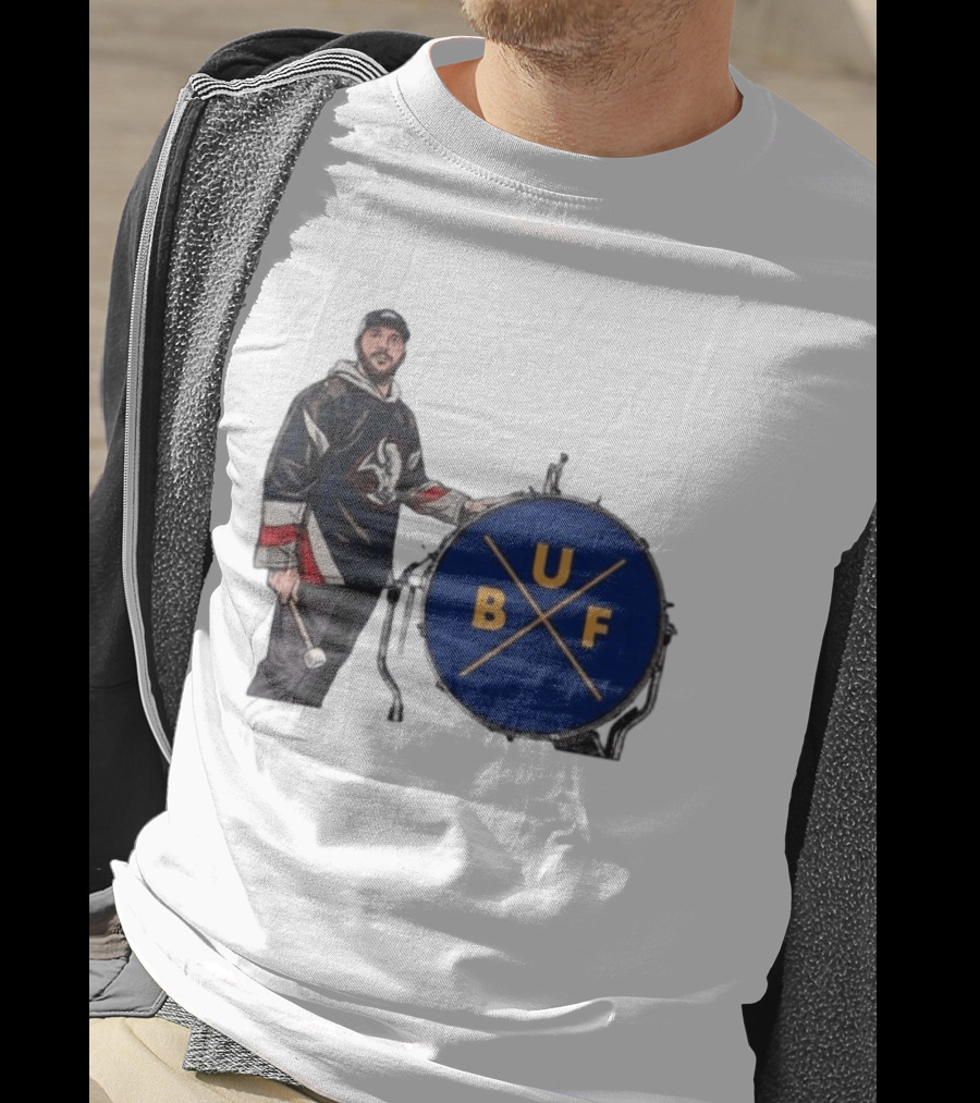 Buffalo Sabres Hockey Josh BUF Drum Team Spirit T-Shirt