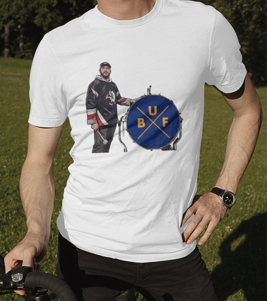 Buffalo Sabres Hockey Josh BUF Drum Team Spirit T-Shirt