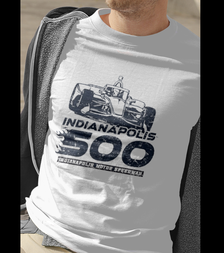 Indianapolis 500 Indianapolis Motor Speedway Racing Car T-Shirt