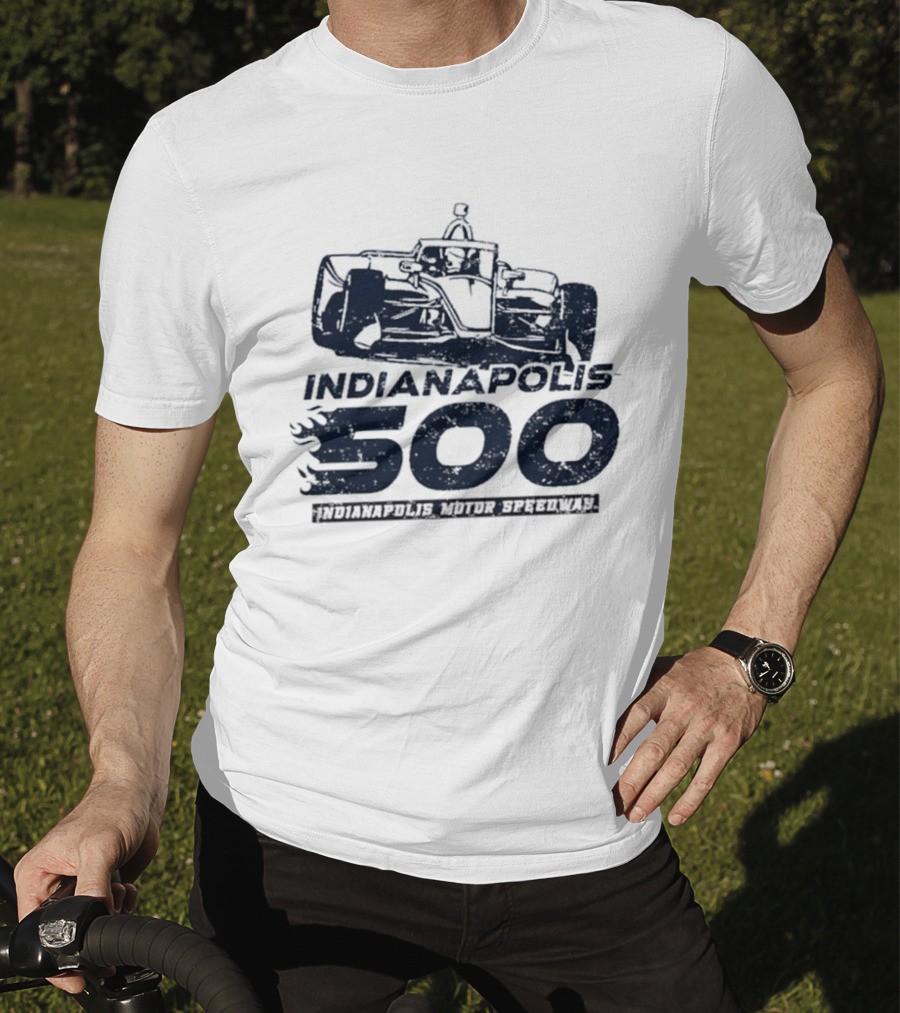 Indianapolis 500 Indianapolis Motor Speedway Racing Car T-Shirt