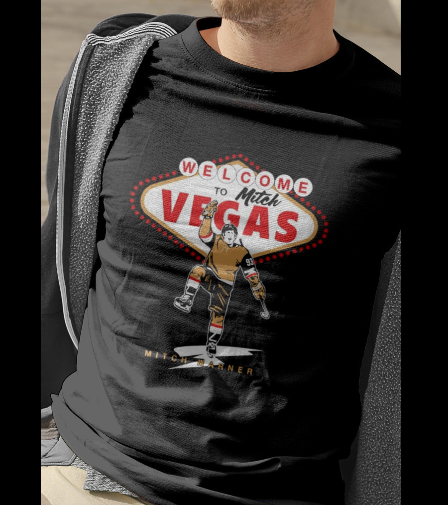 Welcome To Mitch Vegas Mitchell Marner NHL Hockey T-Shirt