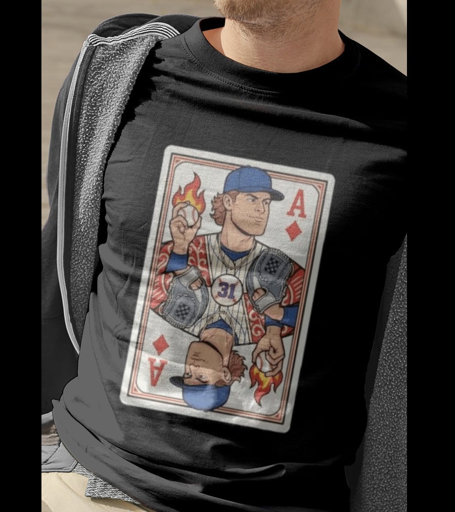 Cam Schlittler Ace Of Diamonds Poker Card Yankees Number 31 T-Shirt