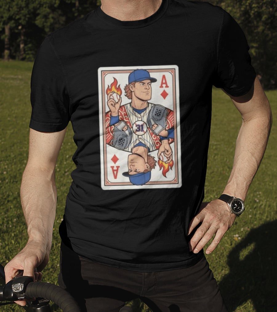 Cam Schlittler Ace Of Diamonds Poker Card Yankees Number 31 T-Shirt