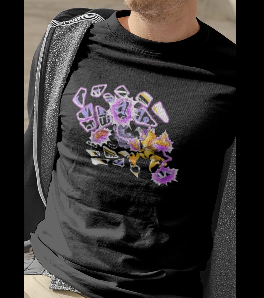 Pokémon Alakazam Psybeam Wizards Collaboration T-Shirt