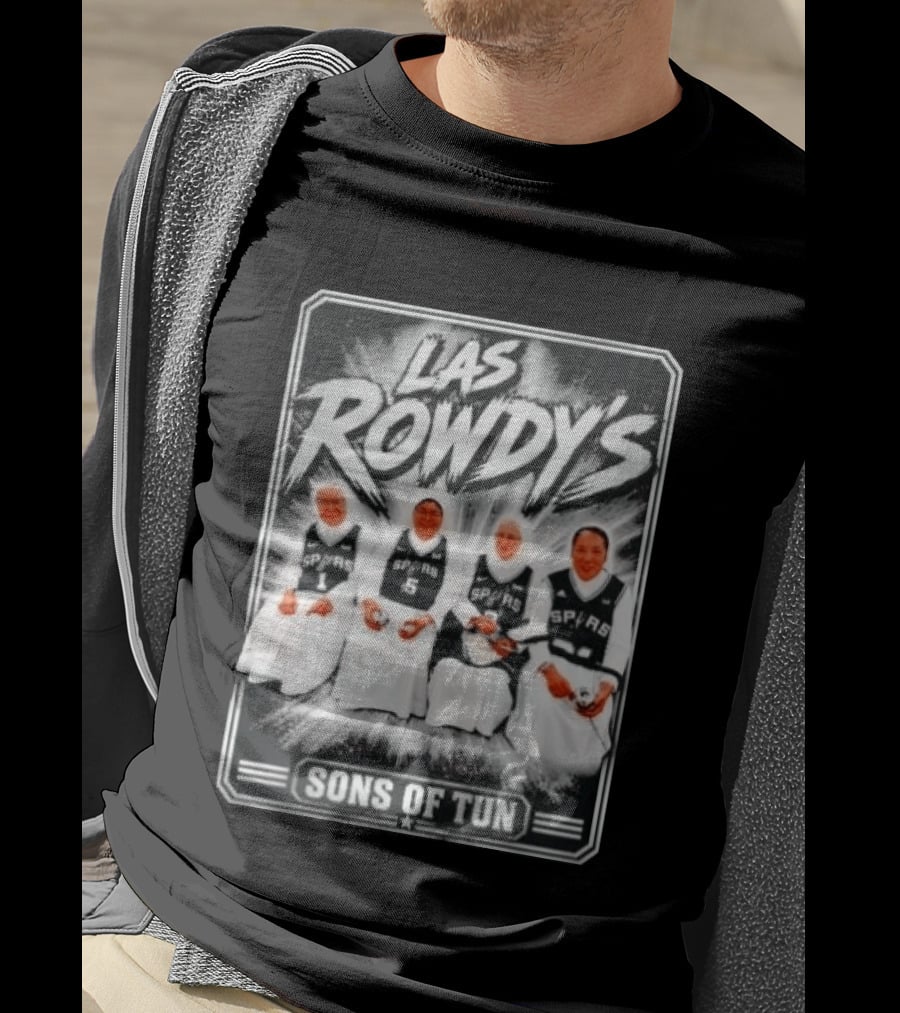 Las Rowdy's Spurs Sons Of Tun T-Shirt