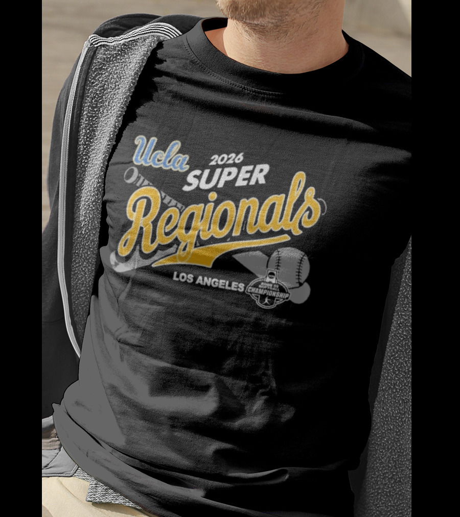 Ucla Bruins 2026 Super Regionals Los Angeles Softball T-Shirt