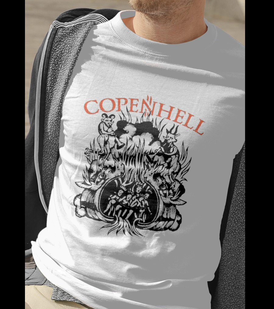 Copenhell Festival 2026 Copenhagen Denmark 24 To 27 June Ye Olde Hell T-Shirt