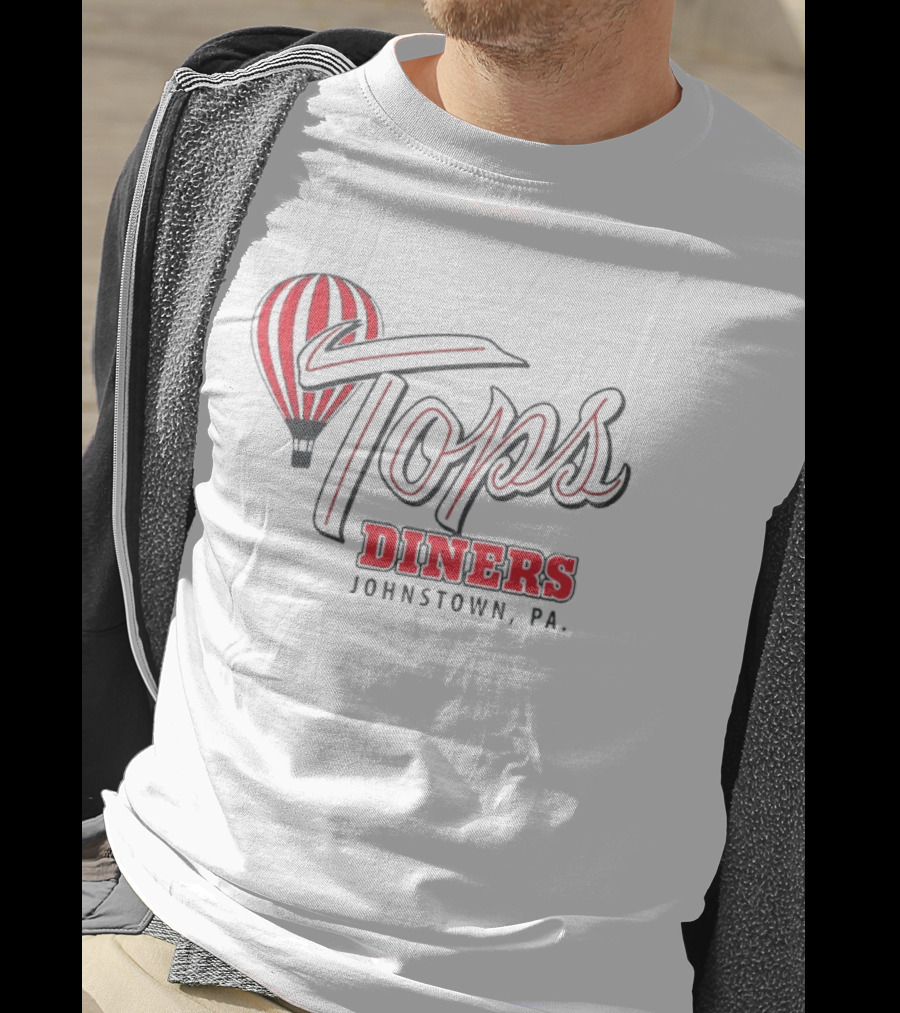Tops Diners Hot Air Balloon Johnstown PA T-Shirt