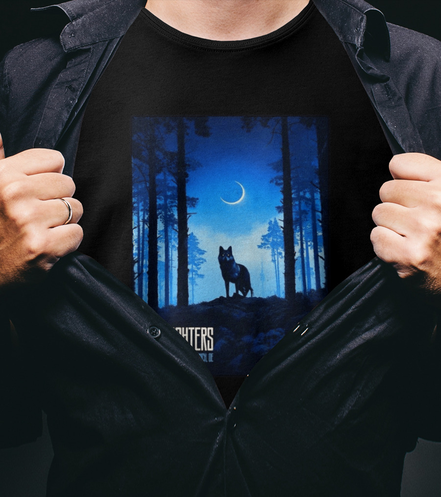 Foo Fighters 17 June 2026 Allianz Arena Munich Germany The Wolf T-Shirt