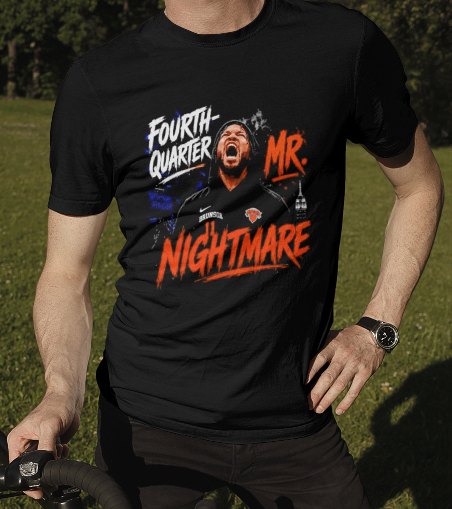 Fourth Quarter Mr. Nightmare New York Knicks T-Shirt