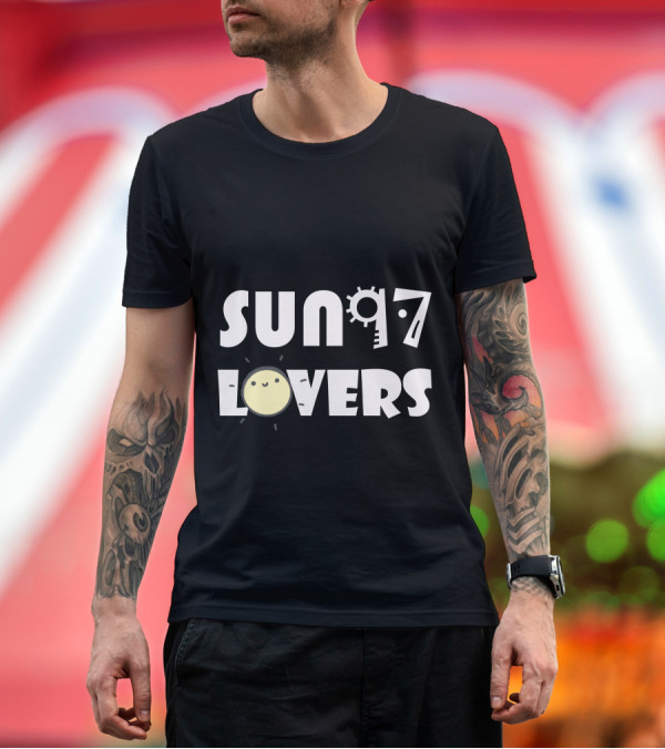 Premium T-Shirt: SUN 97 LOVERS T-Shirt SUN 97 LOVERS T-Shirt
