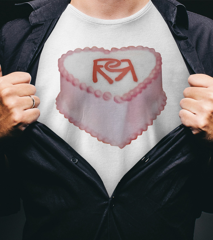 Rosalia Rr Heart Cake Merch T-Shirt