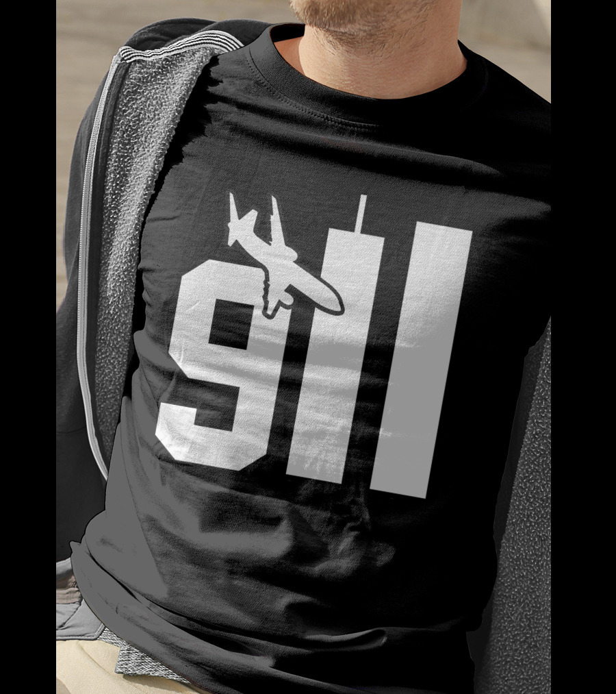 Patriotic 911 Patriot Day Memorial Twin Towers T-Shirt