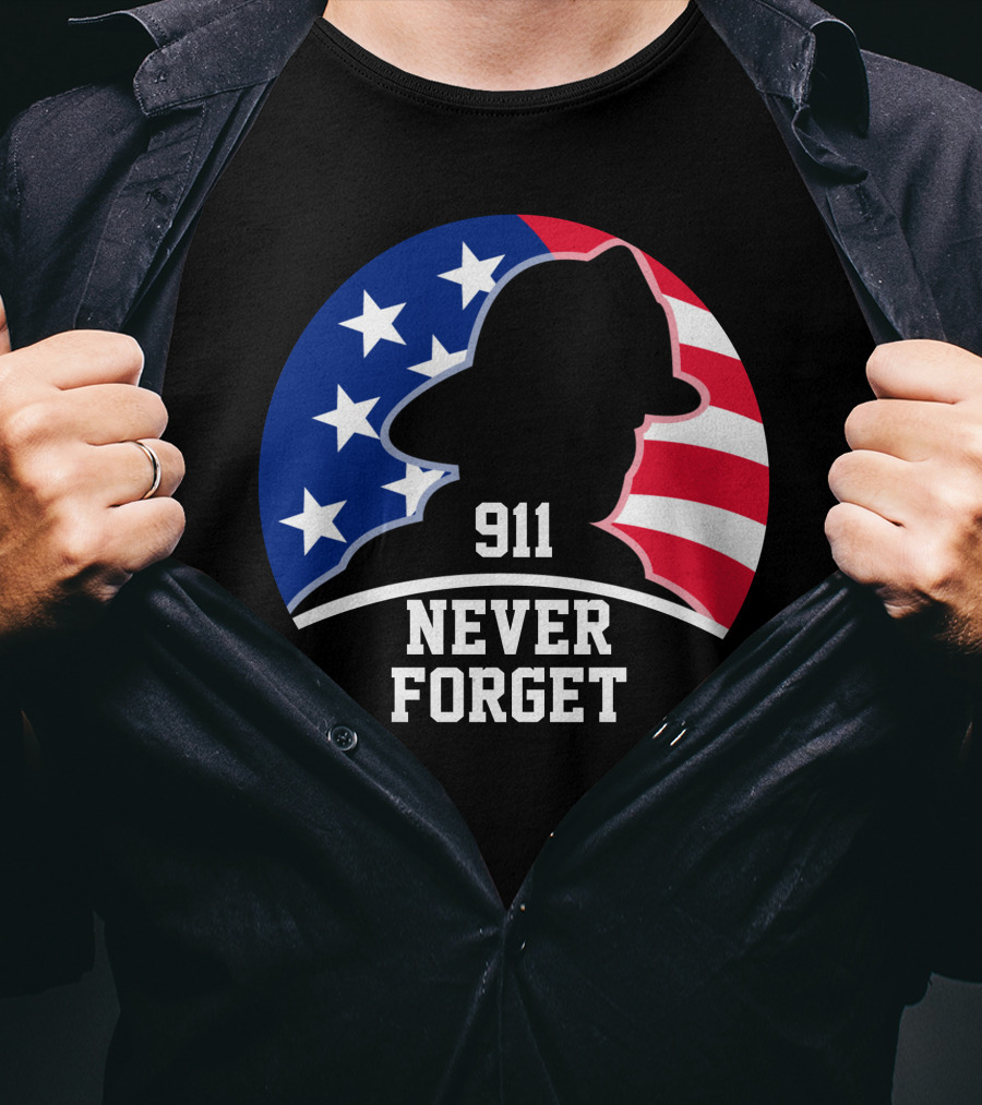 911 Never Forget Independence Patriotic Day T-Shirt