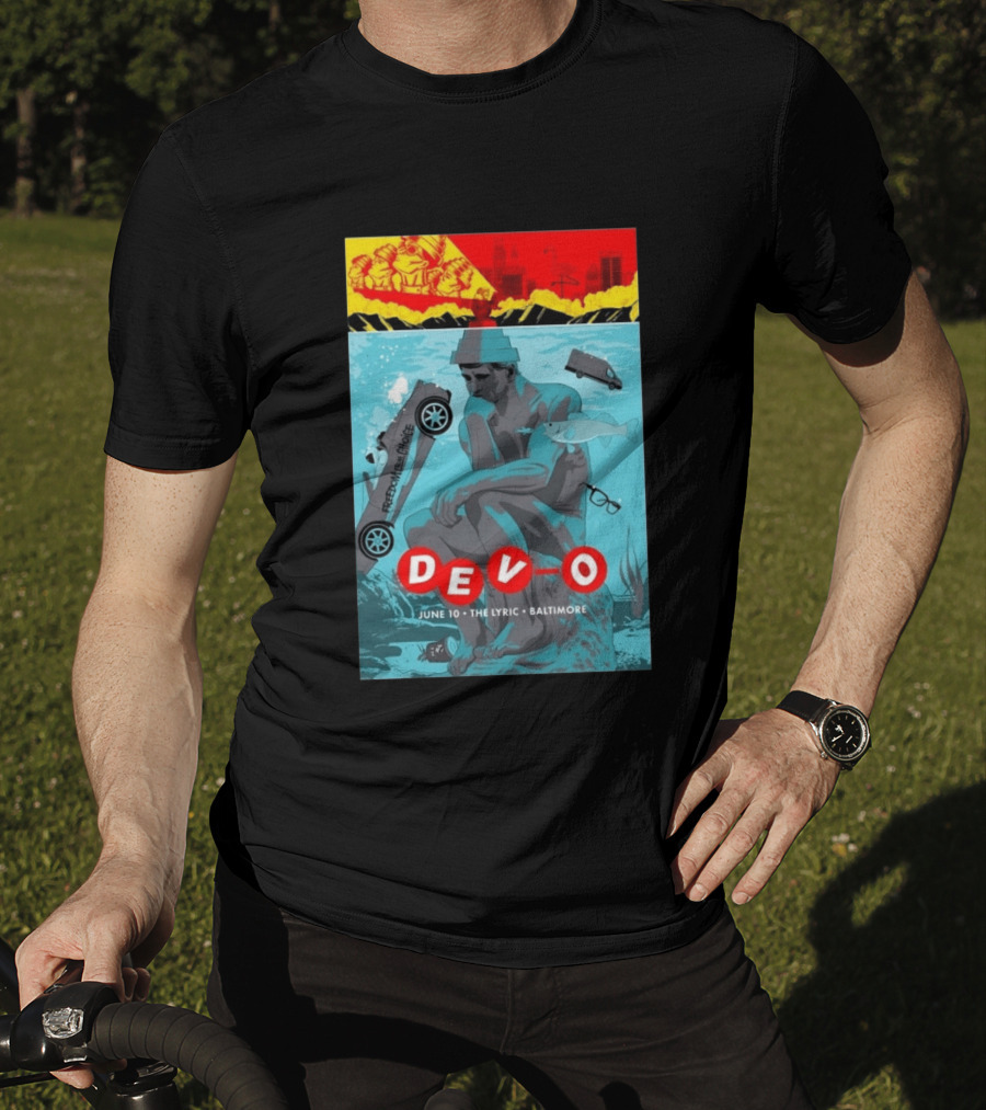 Devo June 10 2026 The Lyric Baltimore Freedom Of Choice T-Shirt