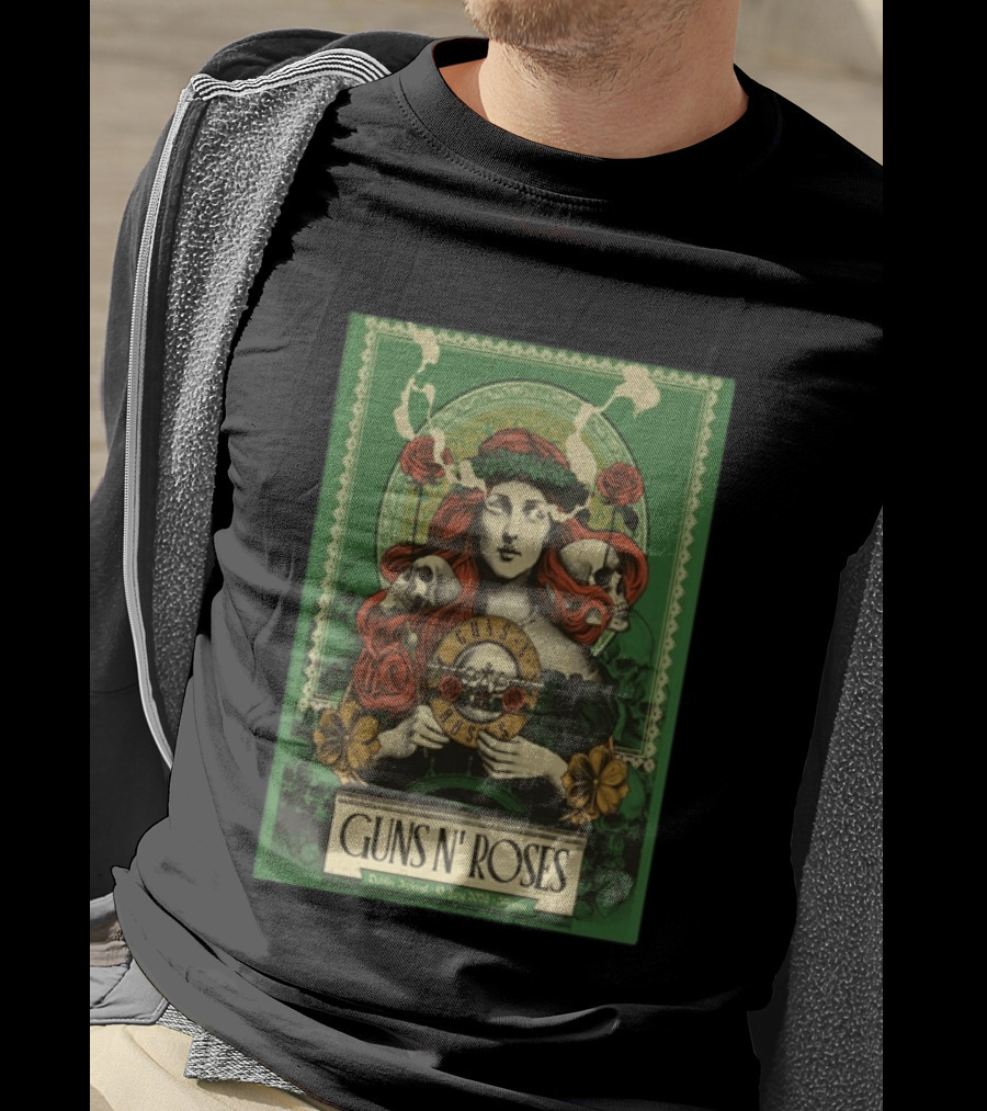 Guns N' Roses Dublin Ireland June 10 2026 Athena T-Shirt