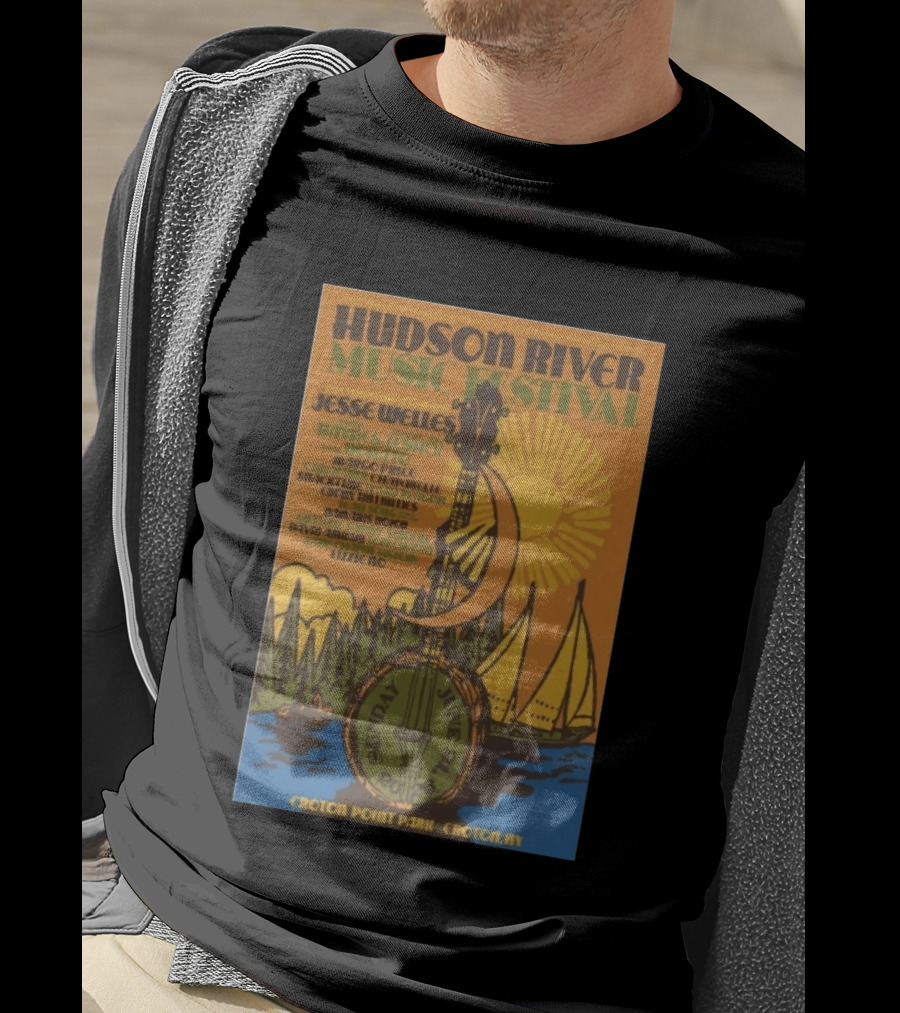 Hudson River Music Festival 2026 Croton Point Park June 21 Jesse Welles Haynes Jesh Donato Marco Price T-Shirt