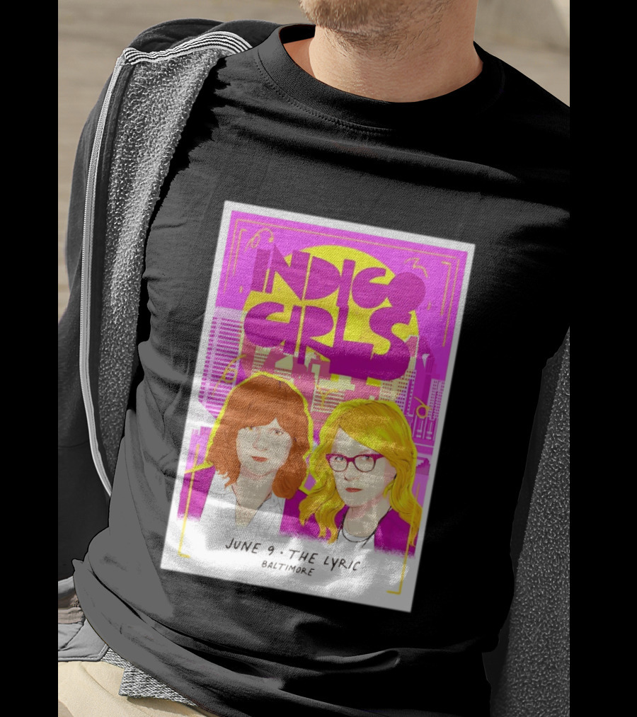 Indigo Girls June 9 The Lyric Baltimore Concert T-Shirt
