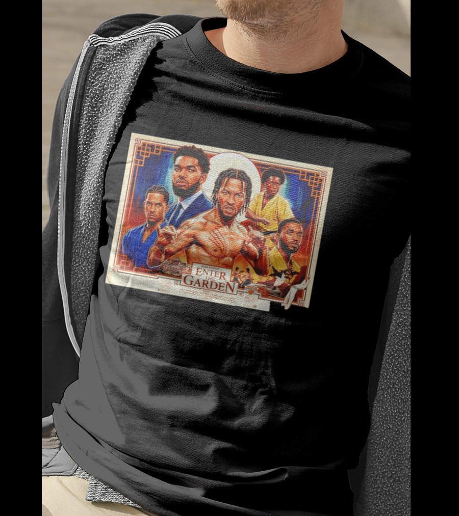 Jalen Brunson Enter The Garden New York Knicks Basketball Enter The Dragon T-Shirt