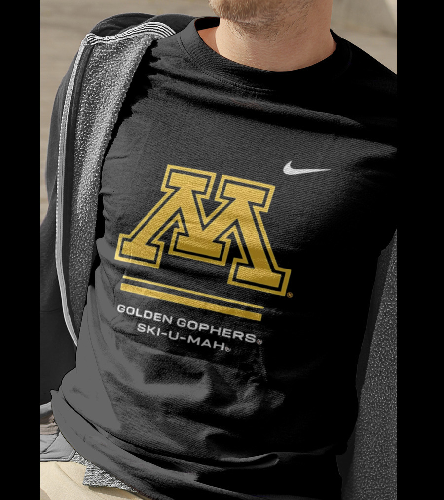 Minnesota Golden Gophers M Ski U Mah Nike T-Shirt